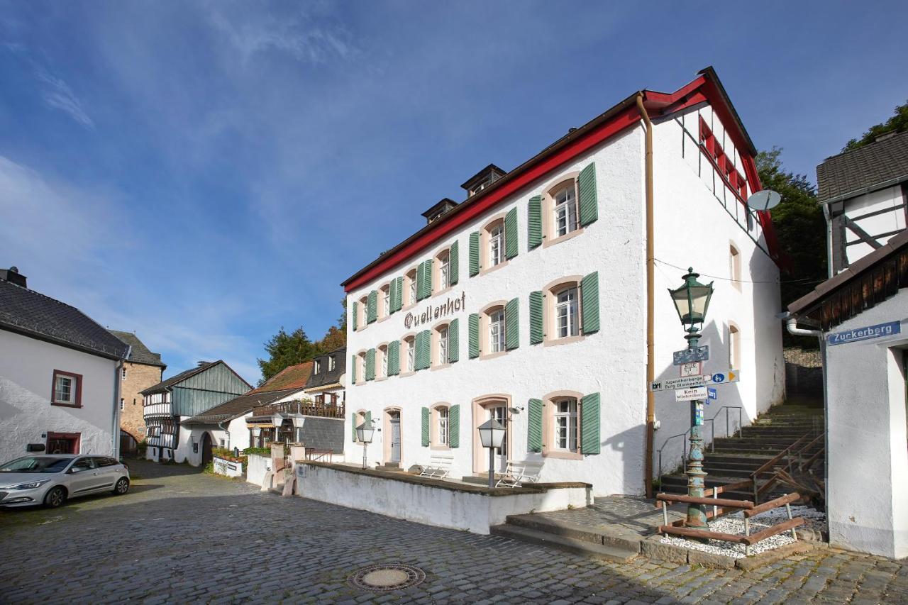 Quellenhof - Wohnen Im Denkmal - Wohnung "Hirtenturm" 布兰肯海姆 外观 照片